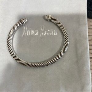 David Yurman Twisted Silver Bracelet